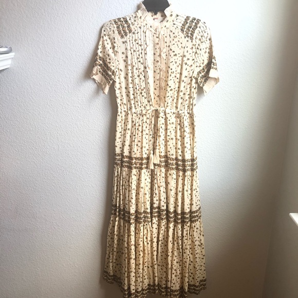 Free People rare feelings prairie midi dress - Picture 7 of 8